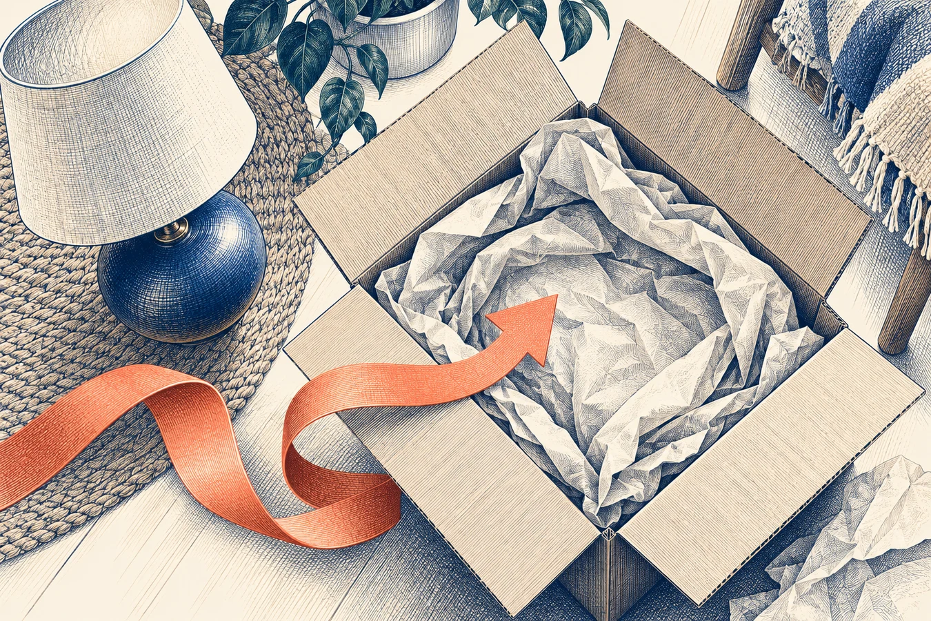 Illustration du dossier : Retourner un achat en ligne : délai, preuve et remboursement